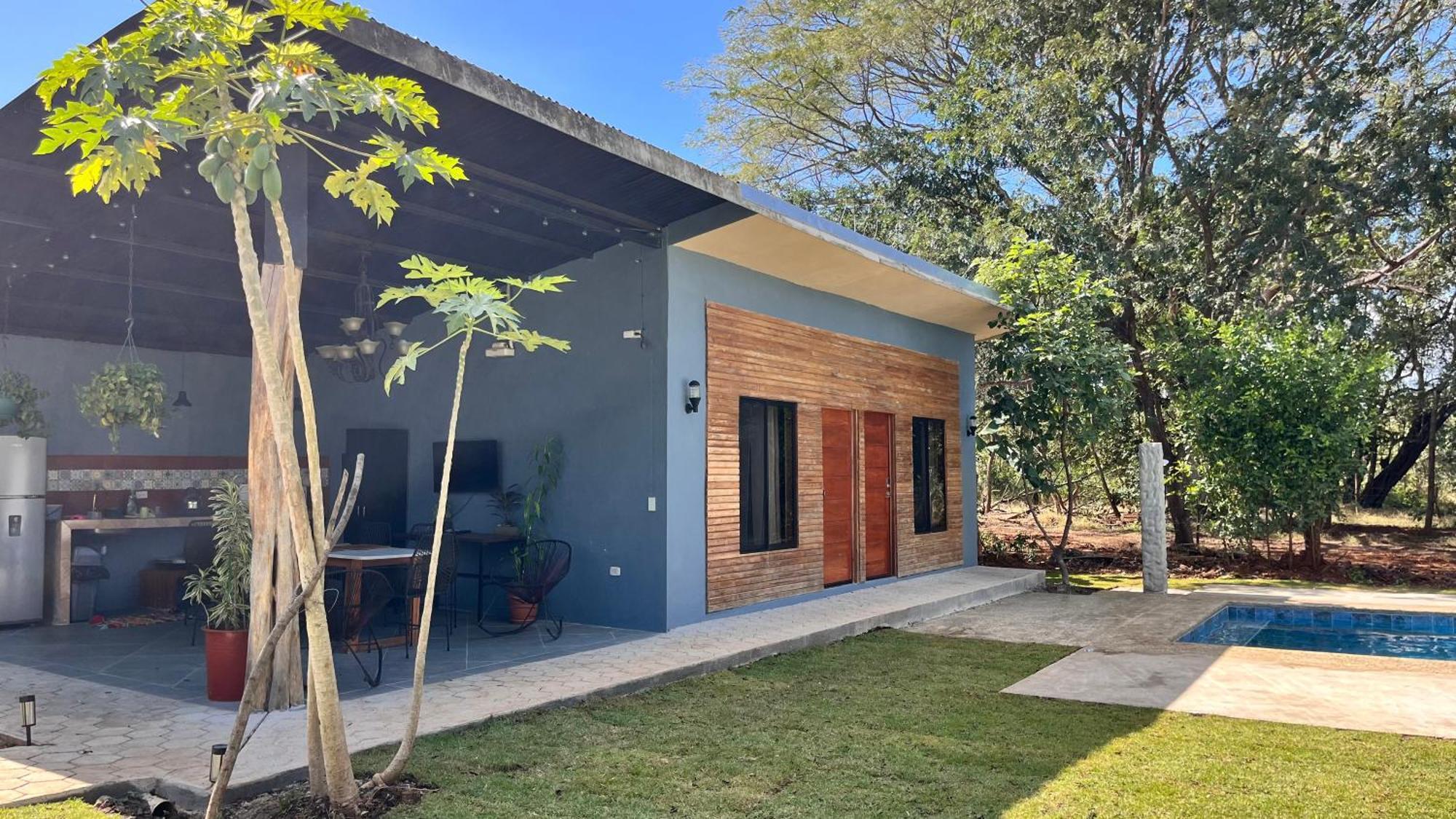 Apartamento El Guanacaste, Cerca Tamarindo Con Piscina 圣克鲁斯 外观 照片