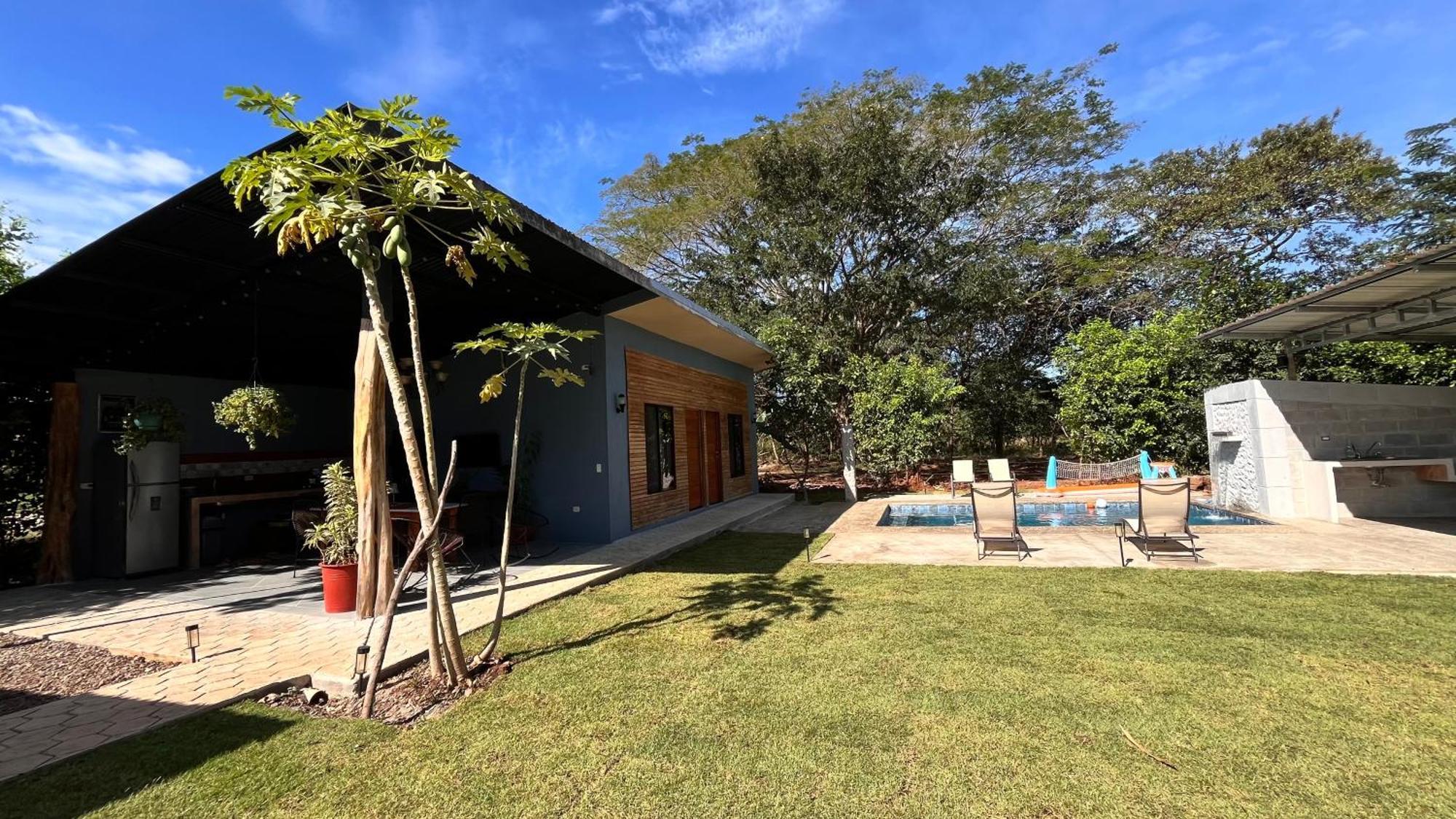 Apartamento El Guanacaste, Cerca Tamarindo Con Piscina 圣克鲁斯 外观 照片