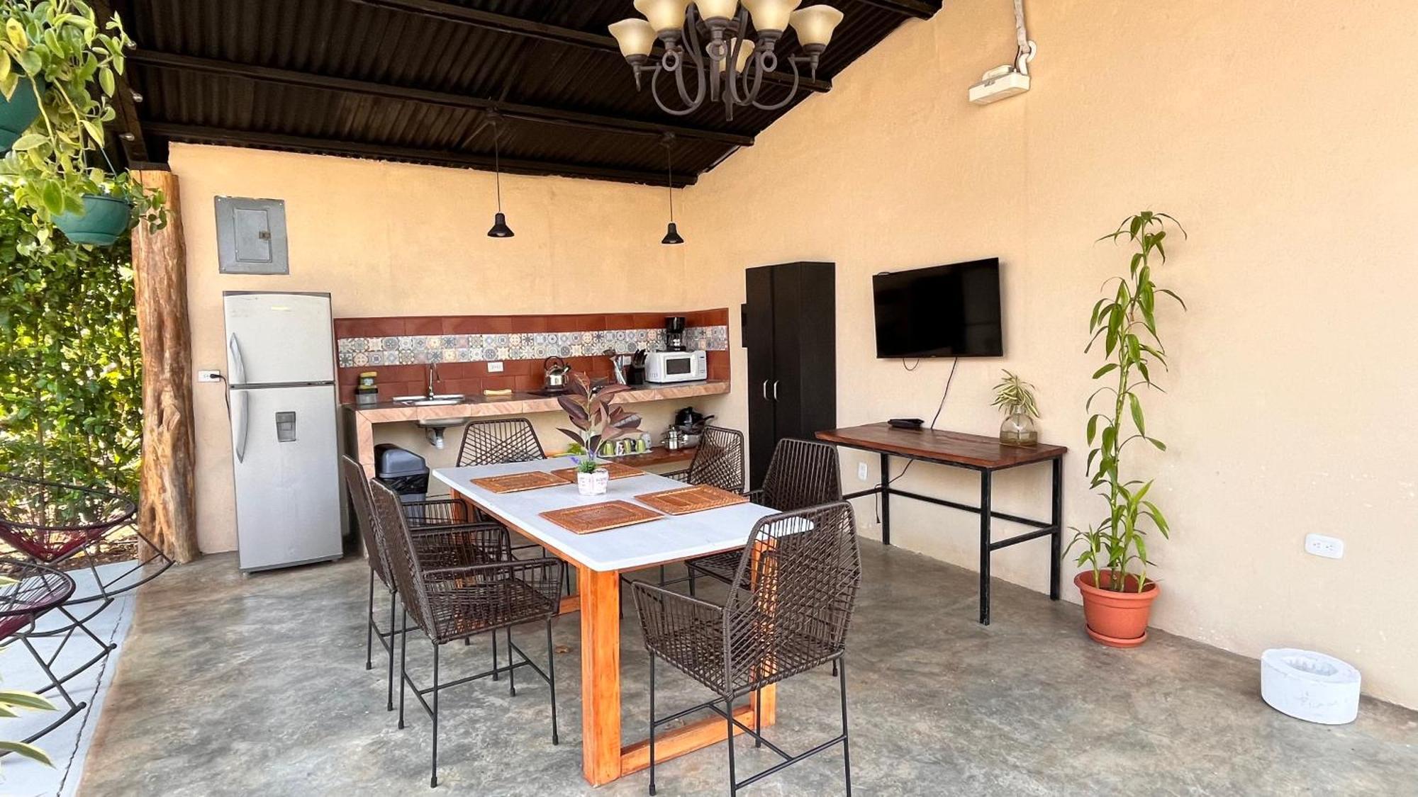 Apartamento El Guanacaste, Cerca Tamarindo Con Piscina 圣克鲁斯 外观 照片