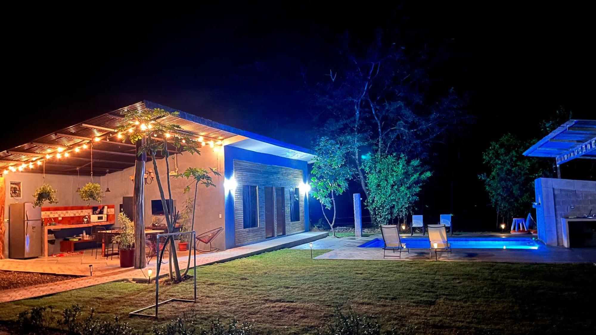 Apartamento El Guanacaste, Cerca Tamarindo Con Piscina 圣克鲁斯 外观 照片